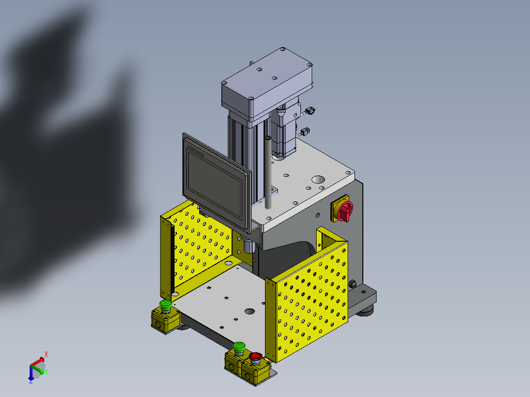 500kg桌式伺服压机