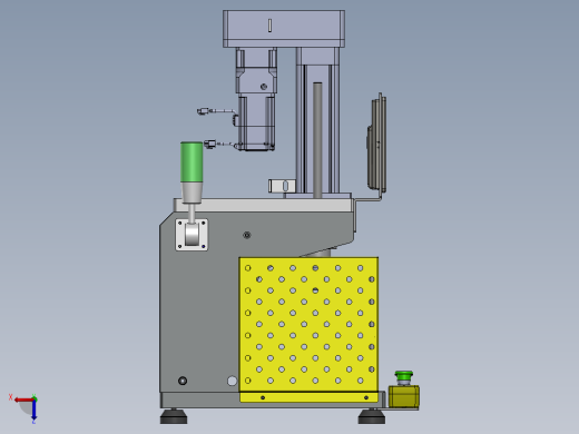 500kg桌式伺服压机左视缩略图