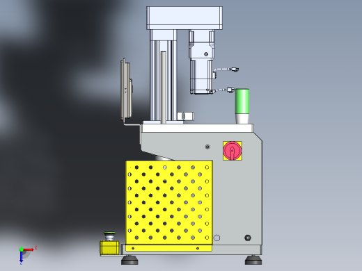 500kg桌式伺服压机右视缩略图