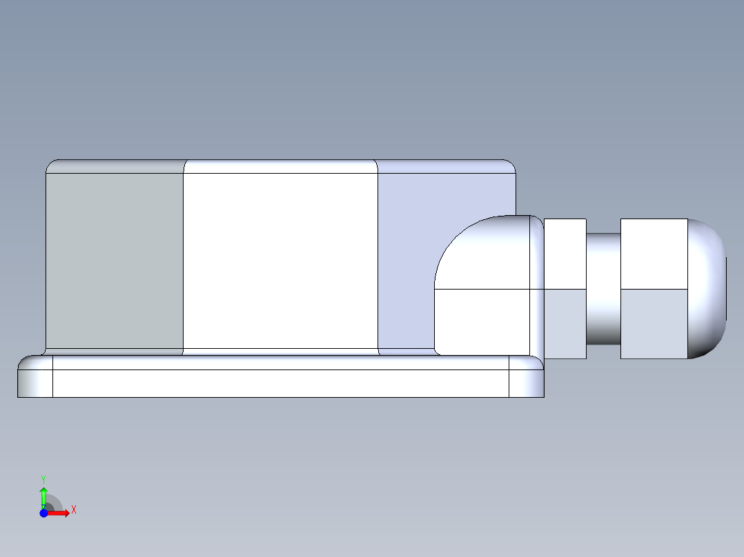 PLM 25-3 B5减速器前视图