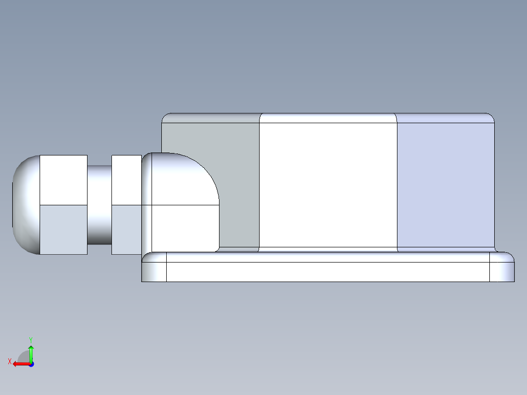 PLM 25-3 B5减速器后视图