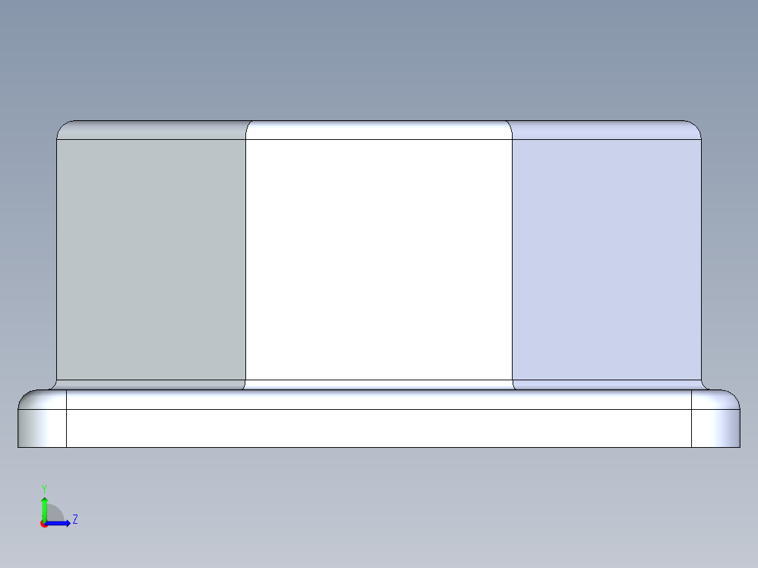 PLM 25-3 B5减速器左视图