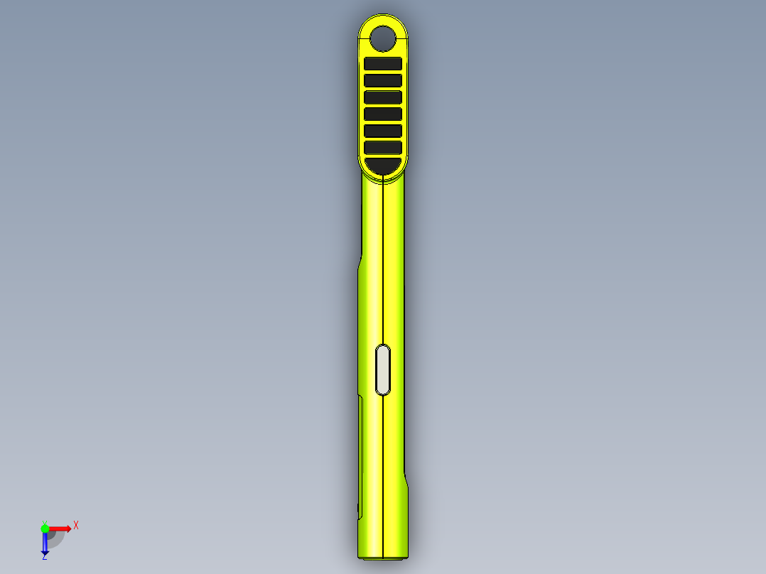 英语翻译笔俯视图