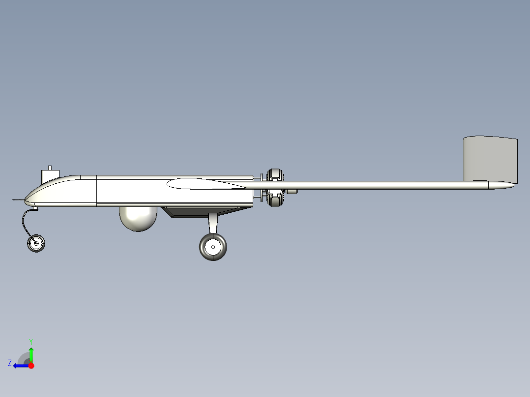 RQ-7无人机  SW16右视图