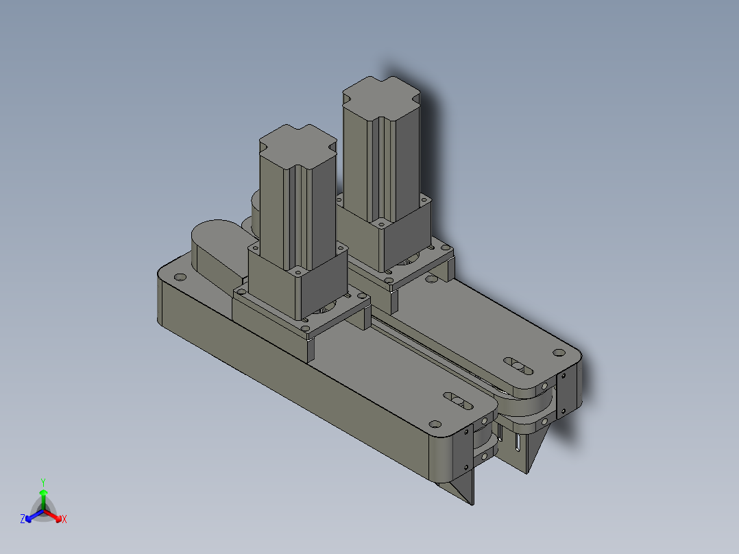 0-500长夹瓶带主视图