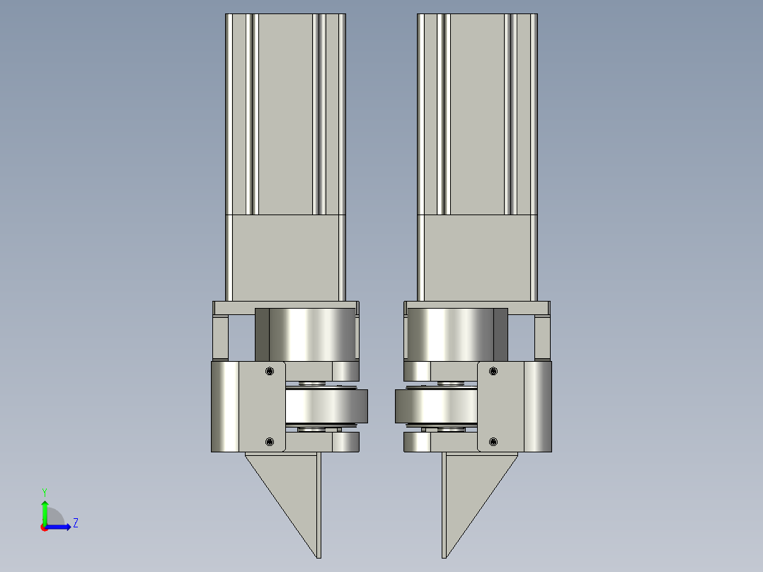 0-500长夹瓶带左视图