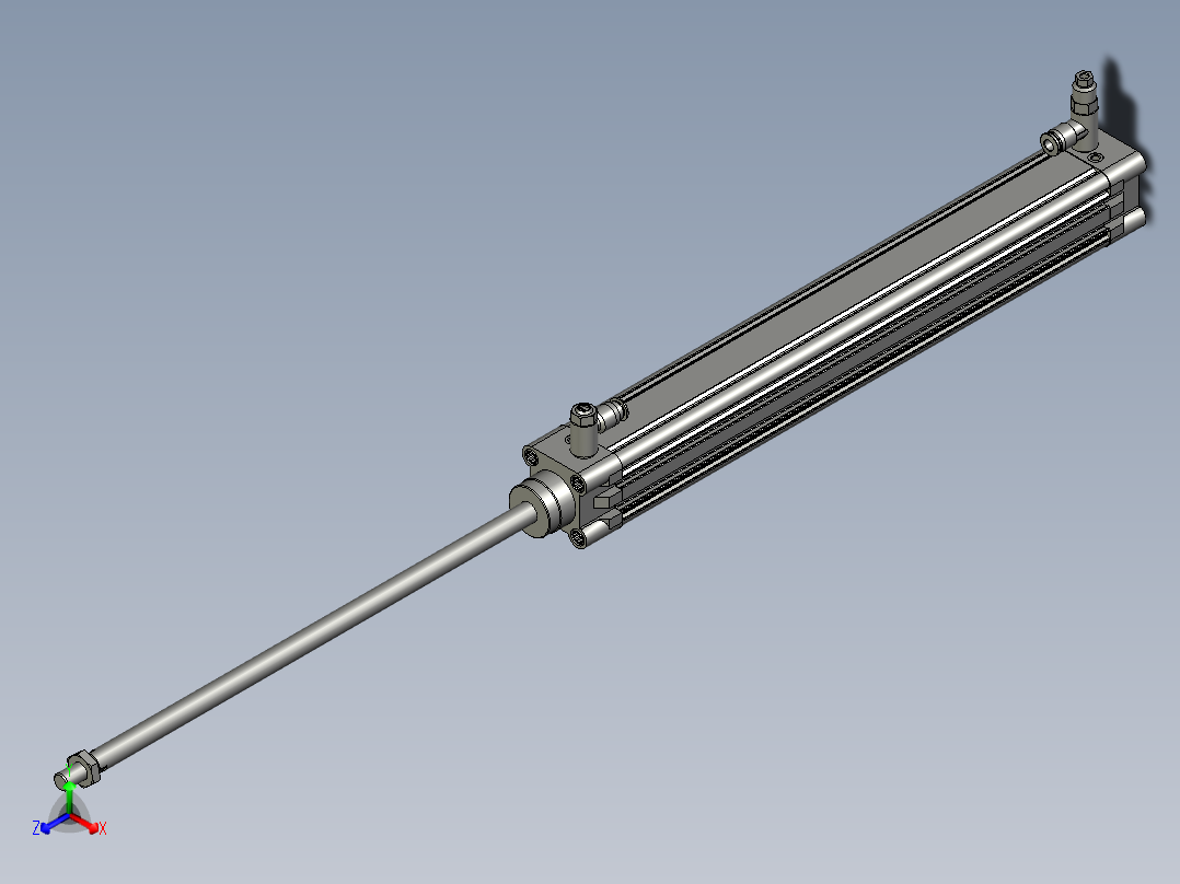 FESTO1922622_DNC-32-300-PPV-A正等轴测图