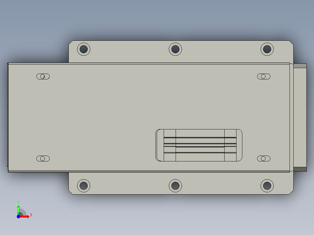 HE镜向T1-分张器固定机构HR前视图