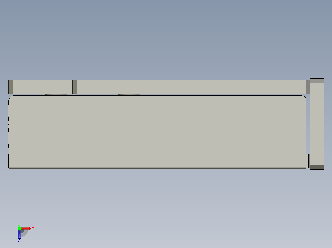 HE镜向T1-分张器固定机构HR俯视图