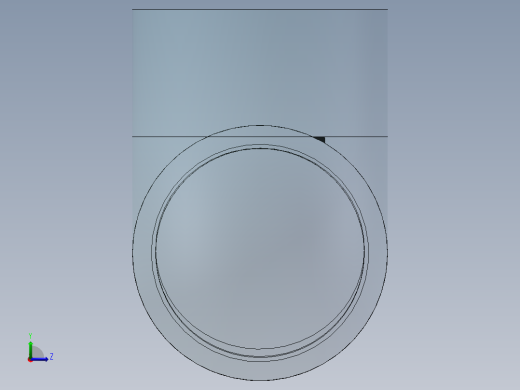 90°弯头(Elbow90°)左视缩略图