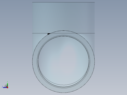 90°弯头(Elbow90°)右视缩略图