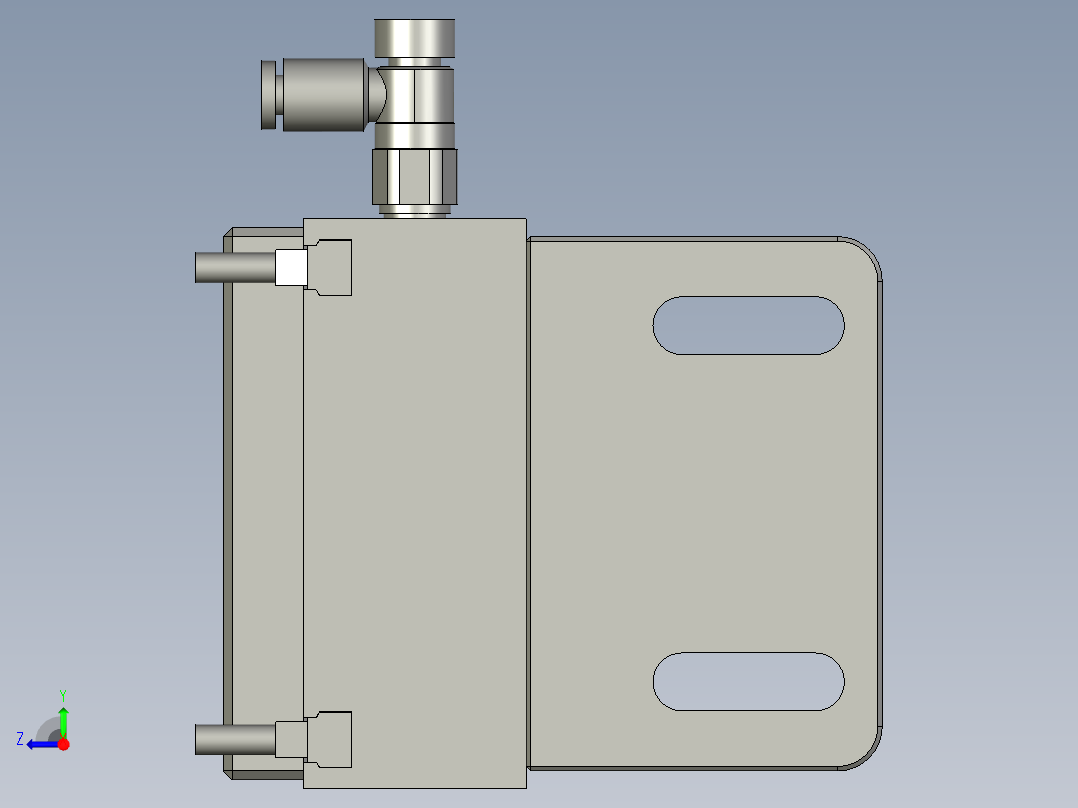 860-0300料盘定位模组右视图