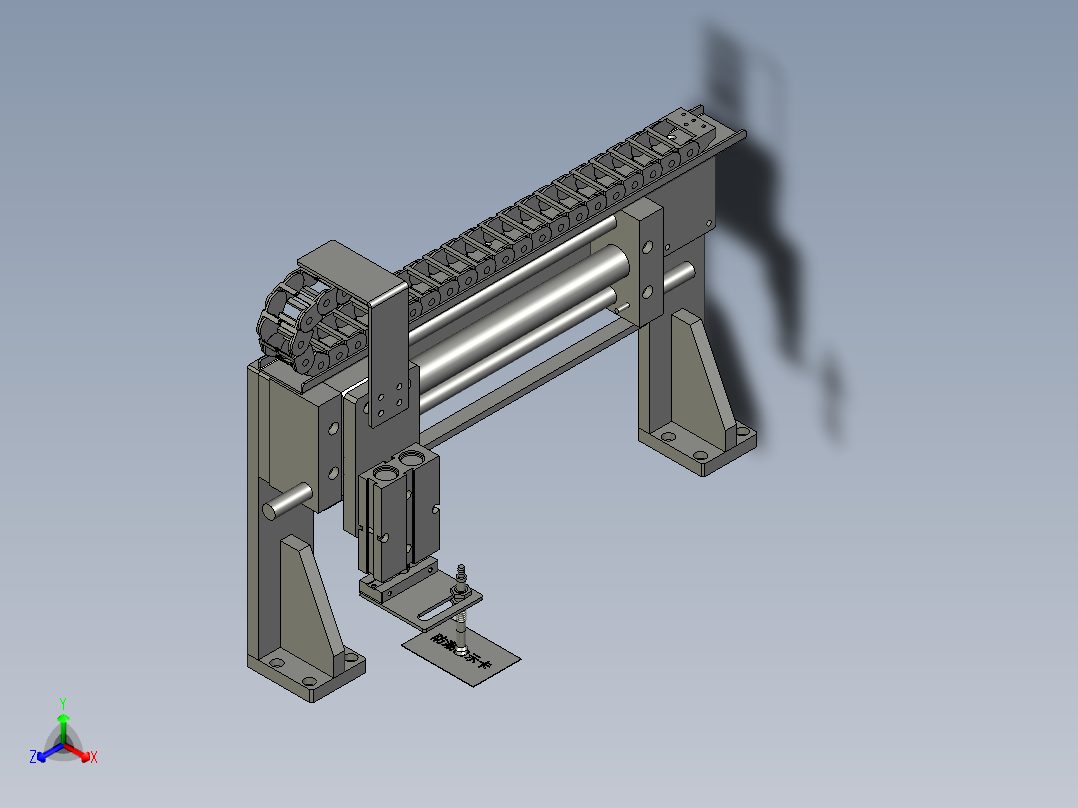TRD899MINI-226-00防潮卡机械手主视图