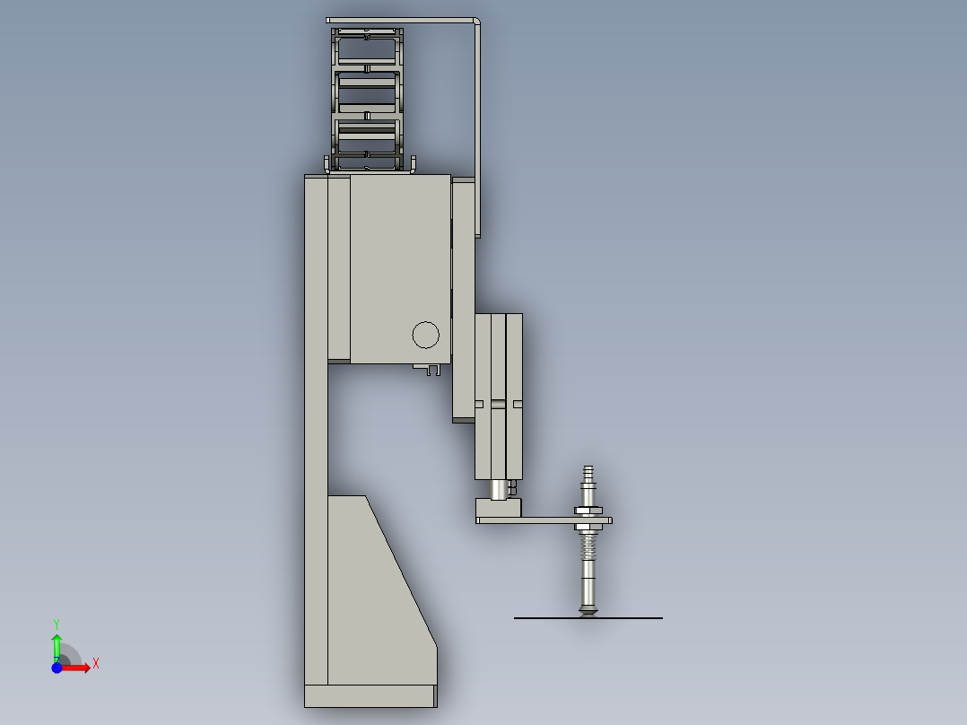 TRD899MINI-226-00防潮卡机械手前视图