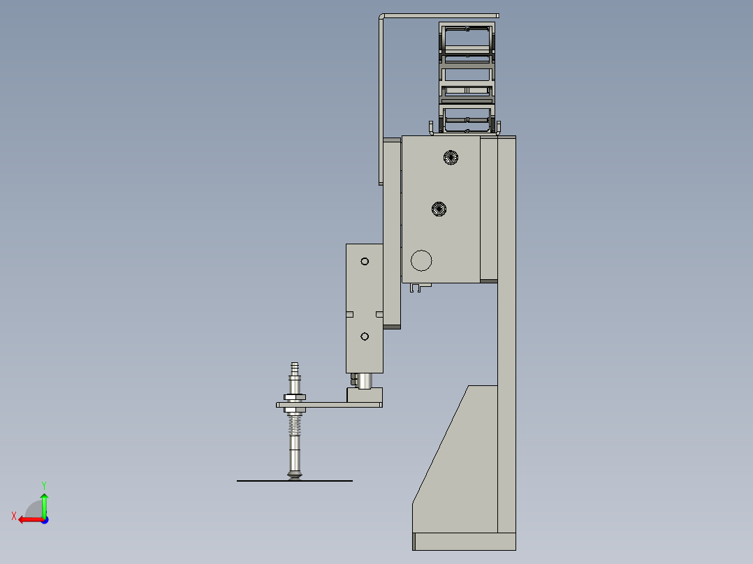 TRD899MINI-226-00防潮卡机械手后视图