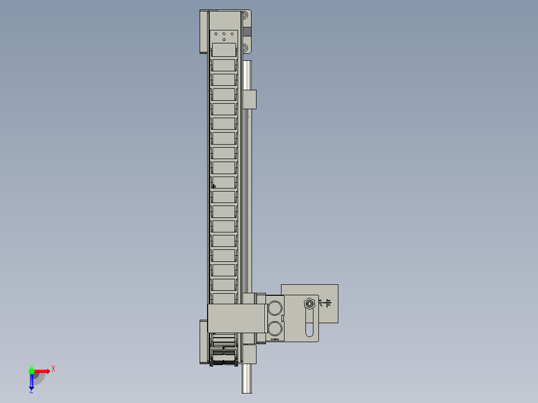 TRD899MINI-226-00防潮卡机械手俯视图