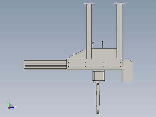 机械手双臂左视缩略图