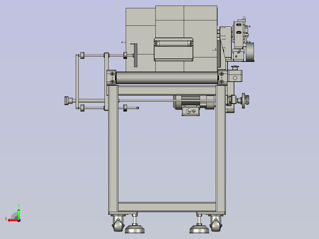 YLU055-001-包装箱供料后视图
