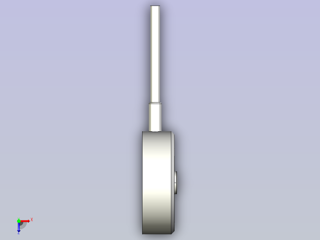 A0005132-EMS50-1kN  2kN  5kN应变片膜力传感器  载荷传感器俯视图