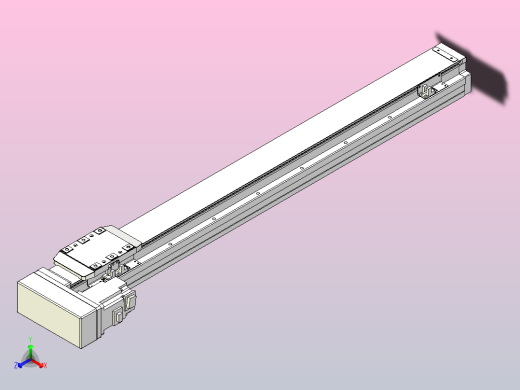 滚珠丝杠直线轴内置导轨TPA-GCR-80-1610C-L700-ML-M40-N3