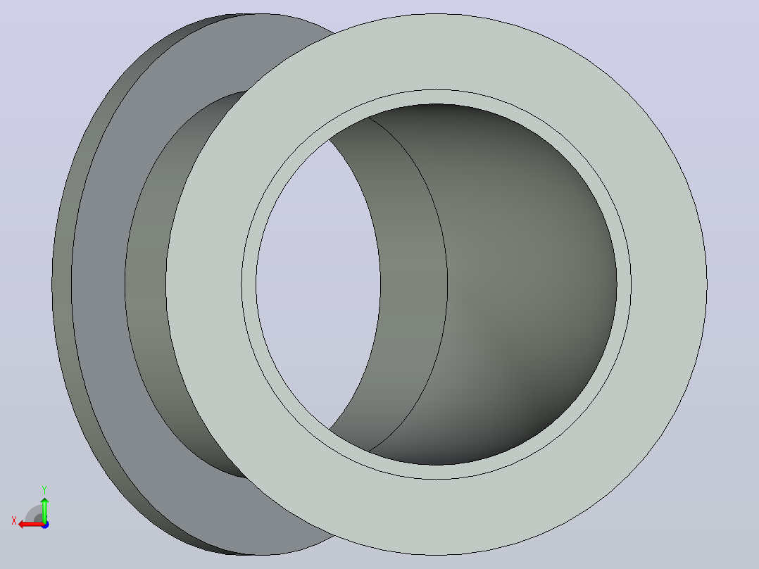 怡合达_夹式45°弯头BLQ11-50后视图