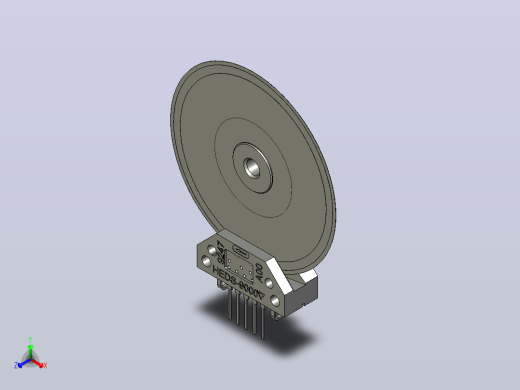 HEDS 9000 A00 9100光学编码器50mm光盘