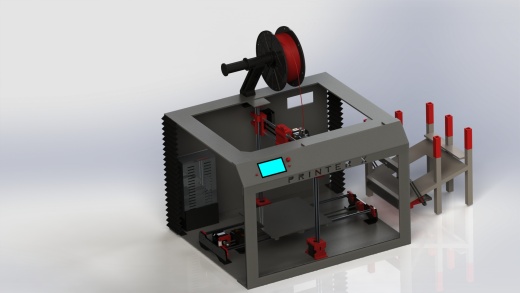 塑料热熔3D打印机缩略图