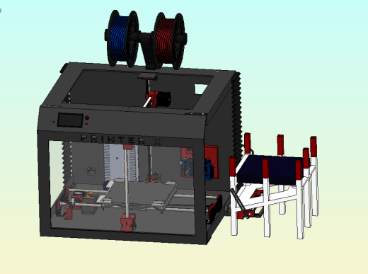 塑料热熔3D打印机缩略图