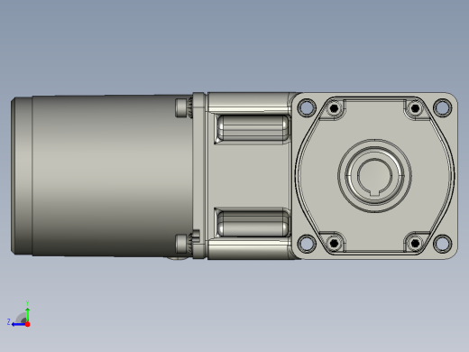 交流减速机5IK40GU-C(5GU3RC-180RC)新右视缩略图