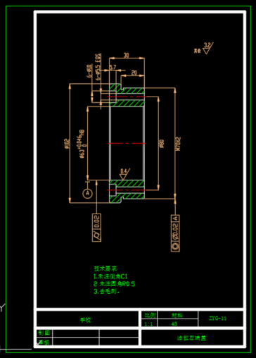 专用铣床工作台液压系统设计（CAD+说明书）缩略图