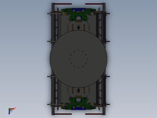 两个25kg煤袋的双抓手sw12俯视缩略图