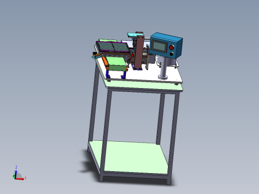 铁片排列机sw18可编辑