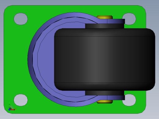 M01-重型脚轮(孔距60X80)前视缩略图