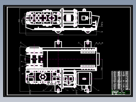 刮板机二级减速箱毕业设计及装配图