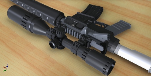 AR15自动步枪缩略图