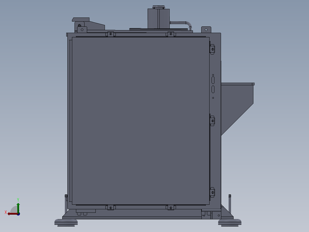 SEC-40A槽绝缘机后视图