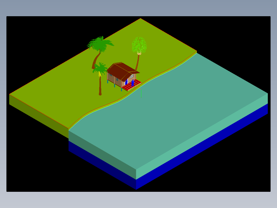德国钓鱼小屋设计
