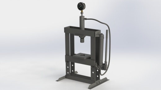 手动液压机10吨缩略图