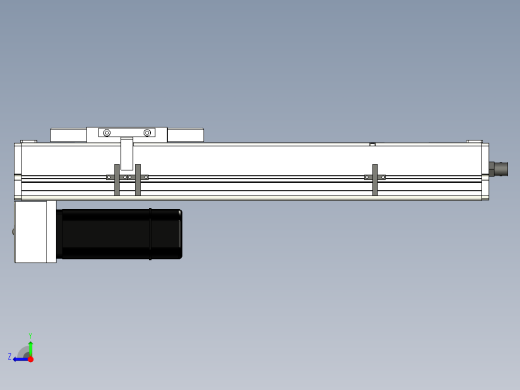 Toyo东佑达直线模组-ECH14-300-BM-400W+煞車右视缩略图