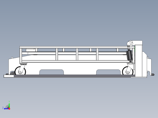 双向料车线边机构右视缩略图