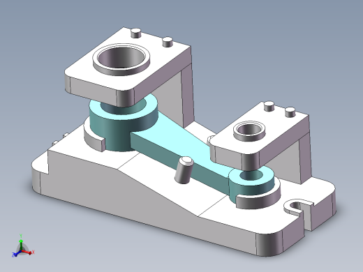 连杆钻18和36孔夹具设计