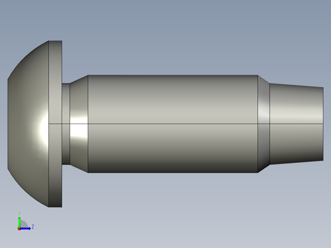 型材-BR S6 CORE SCREW KJN528593左视图