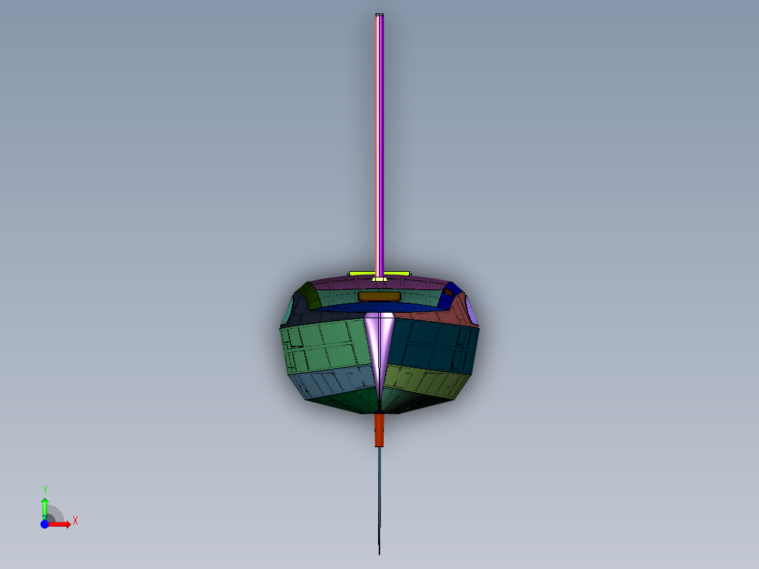 融合了经典现代科技的木制游艇前视图