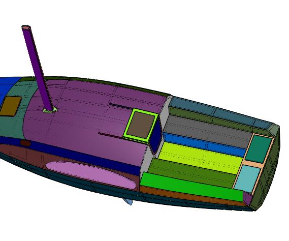 融合了经典现代科技的木制游艇