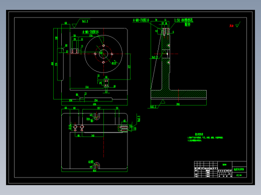 角形轴承箱【轴承座】机械加工工艺规程及工艺装备夹具设计【含CAD图和全套卡片】