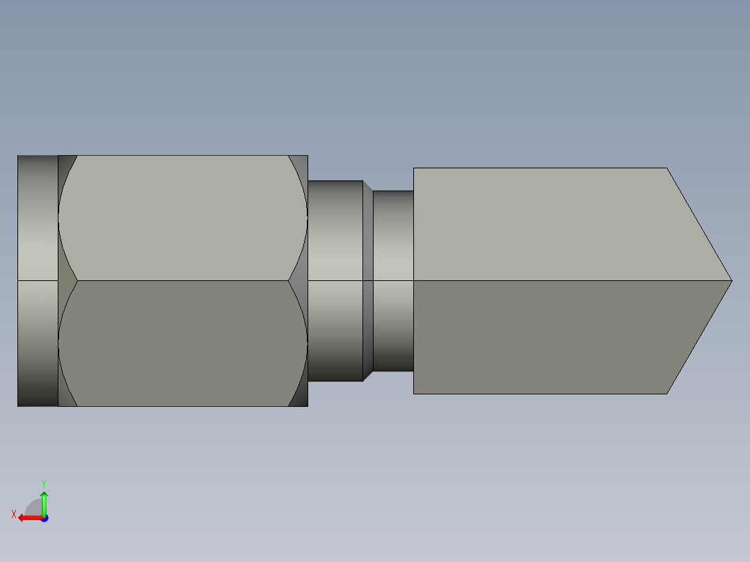 卡套式工业通用硬管接头5-4_cbu-s后视图