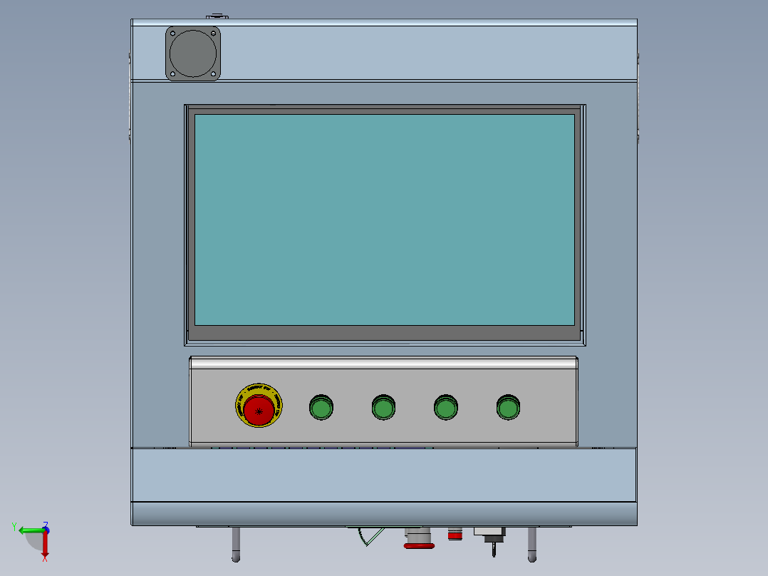 操作控制台新款D俯视图