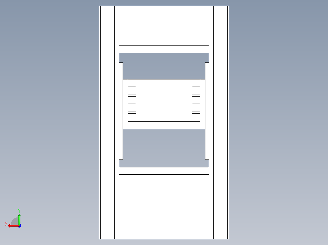 Hidrolik Pres（液压机）后视图