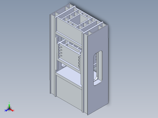 Hidrolik Pres（液压机）正等轴测缩略图