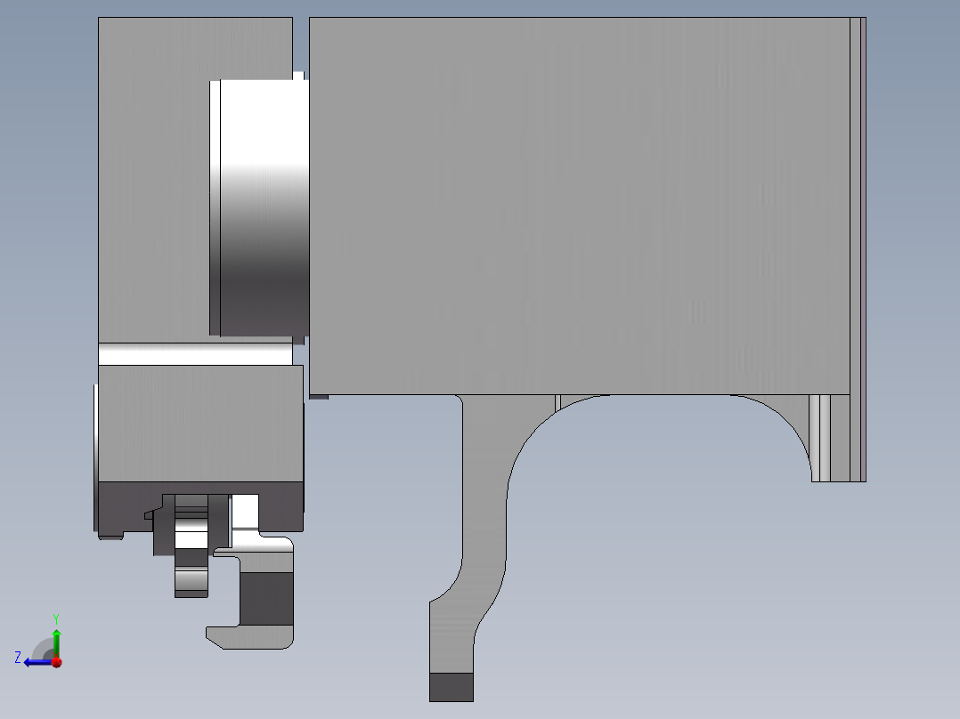 采煤机动力右视图